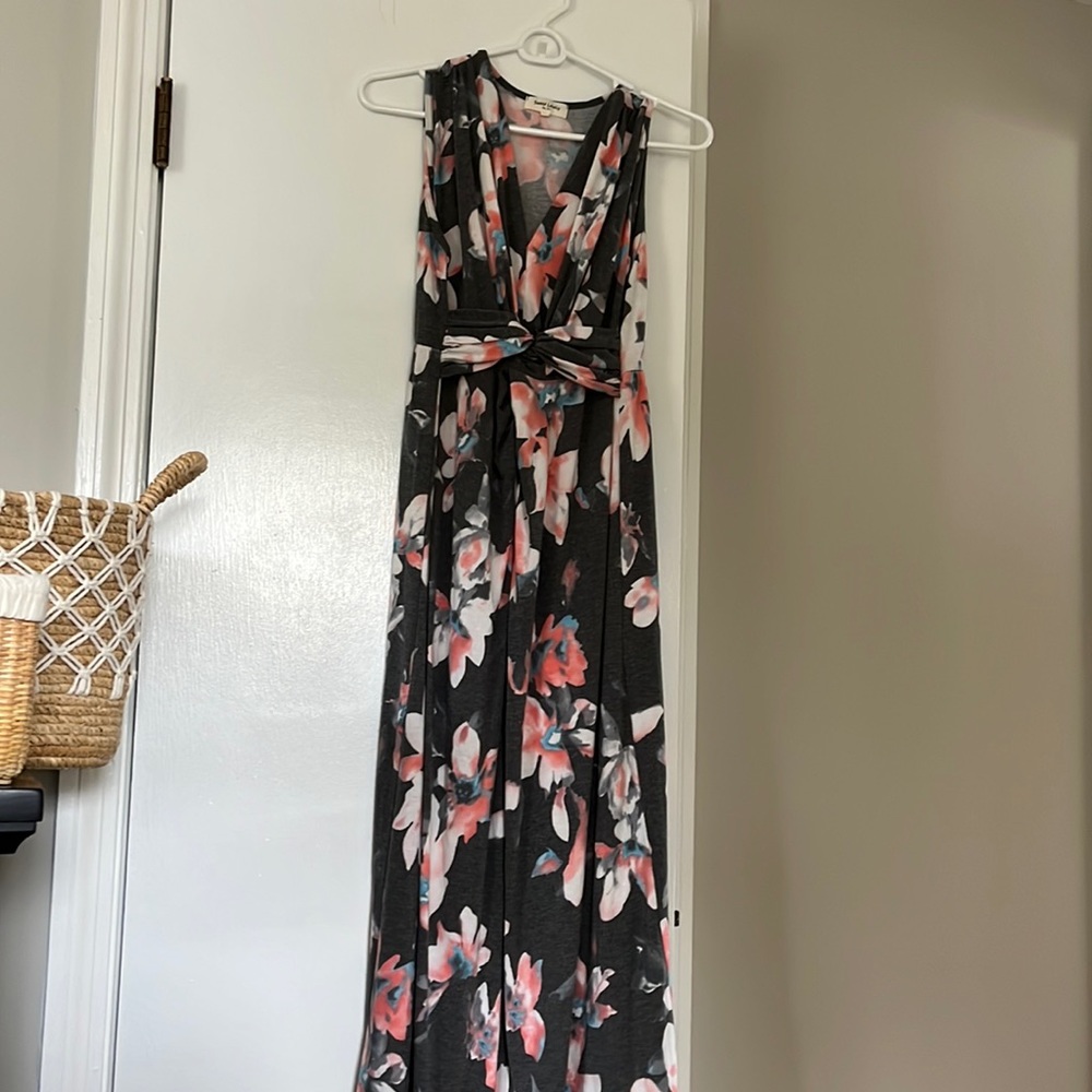 Pink Blush Maternity Dress